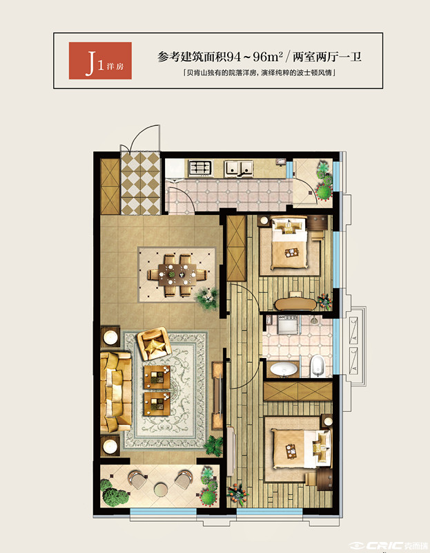 J1户型图