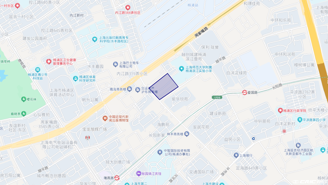 杨浦区定海街道D1-2一期地块动迁安置房