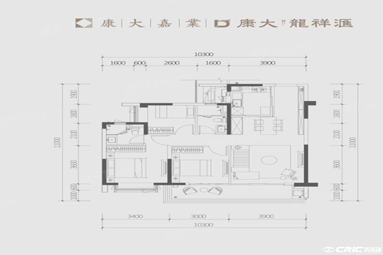 C1户型图