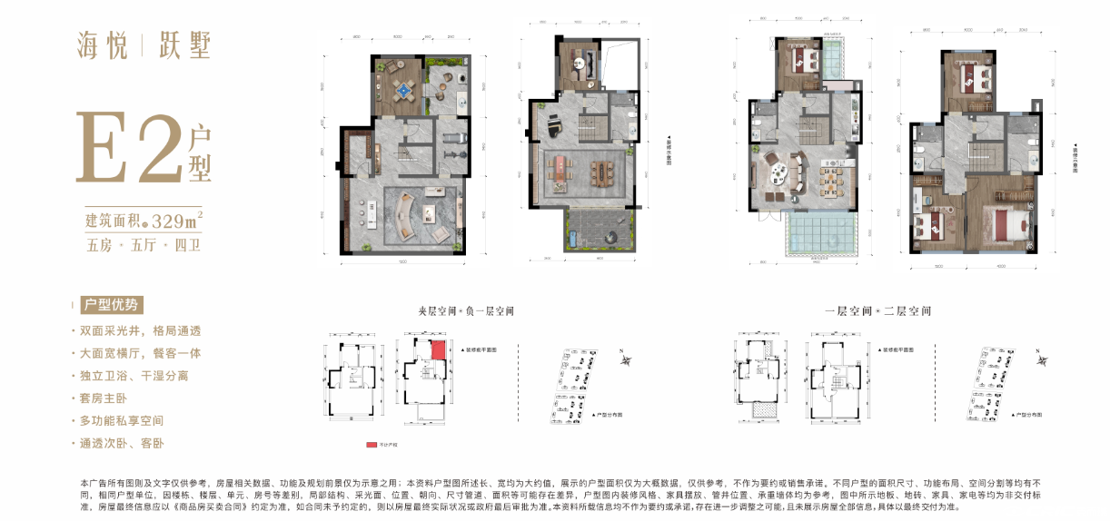 E2户型-329㎡户型图
