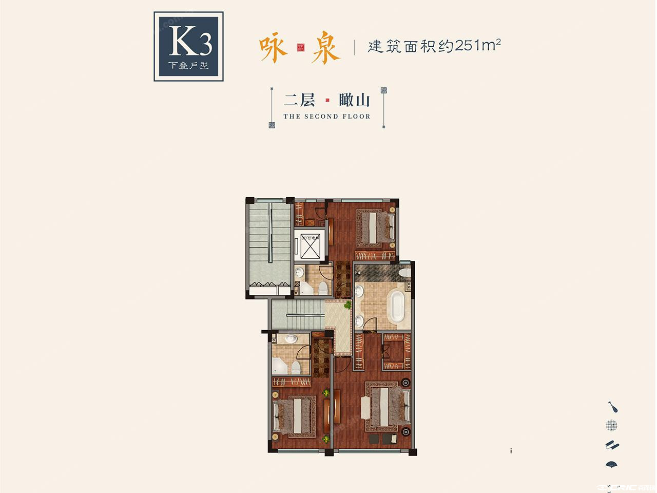 K3上叠户型户型图