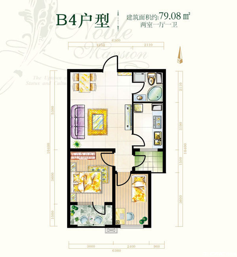 B4户型图