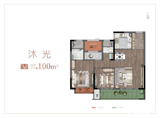 沐光户型图