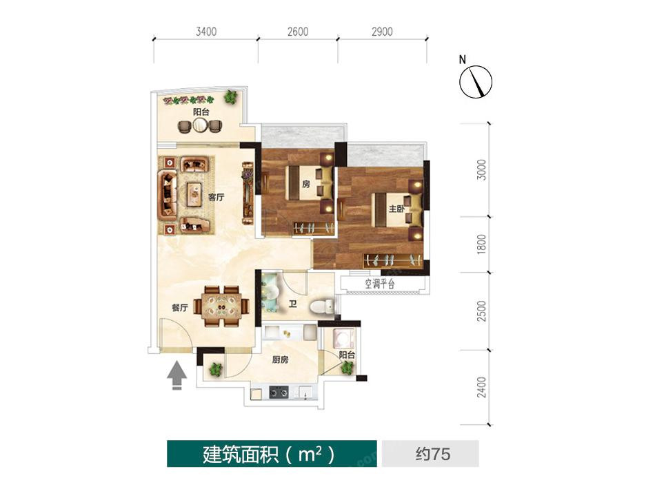 B1户型图
