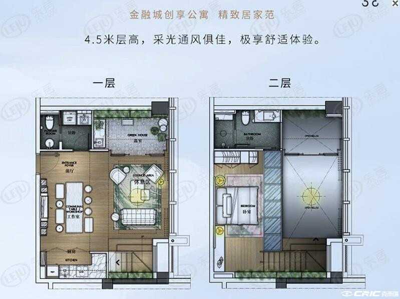 公寓70平户型图