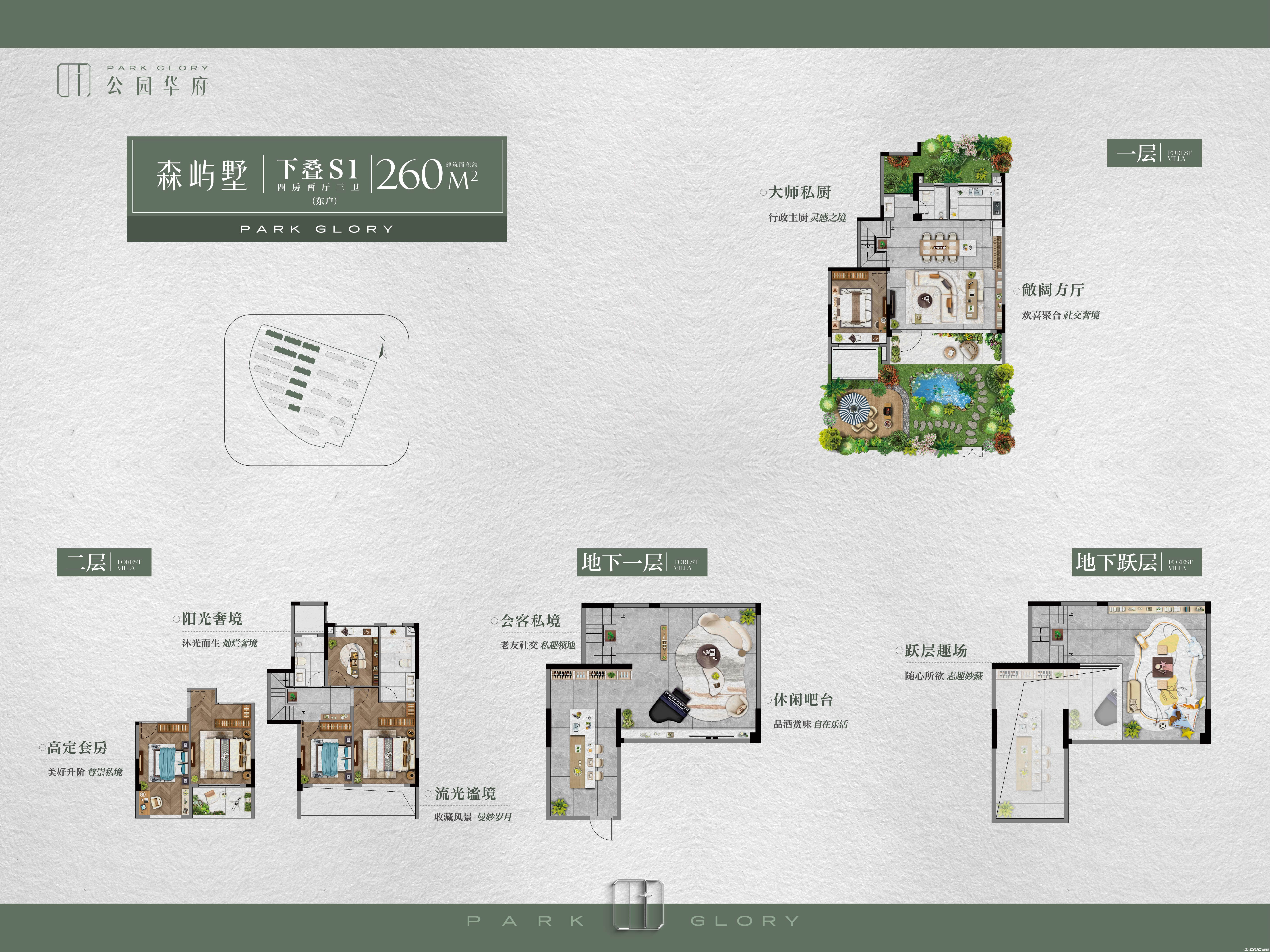 小叠下(东)260户型图