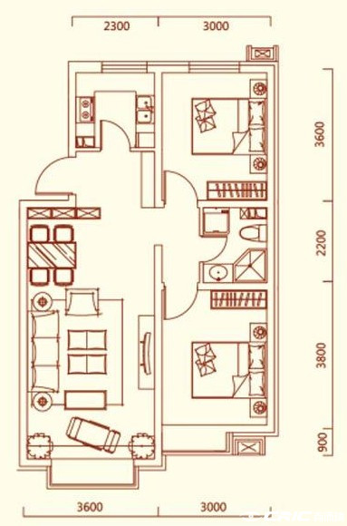 A户型户型图