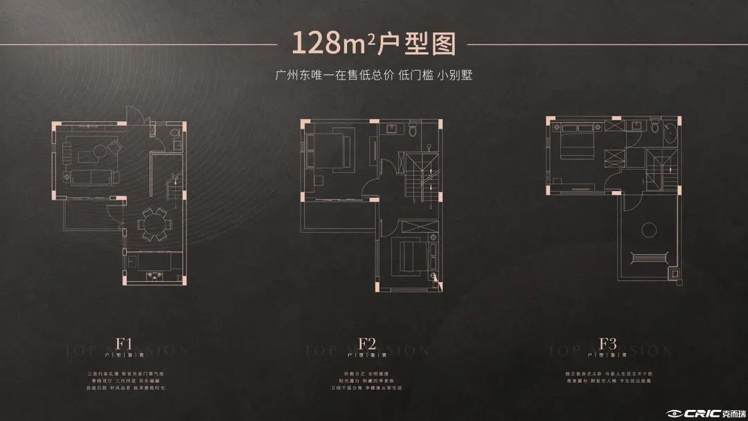 128㎡联排户型图