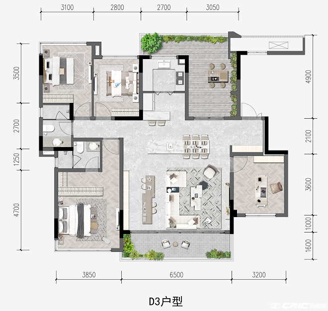 D120-182户型图