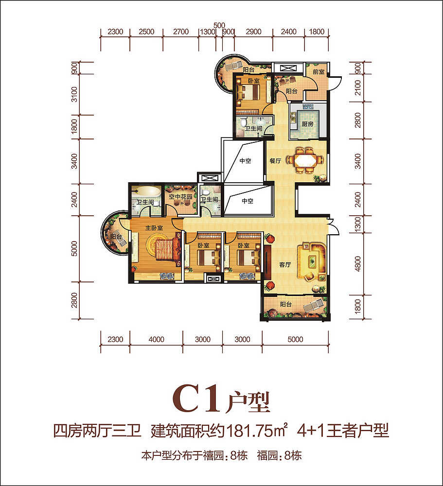 C2户型图