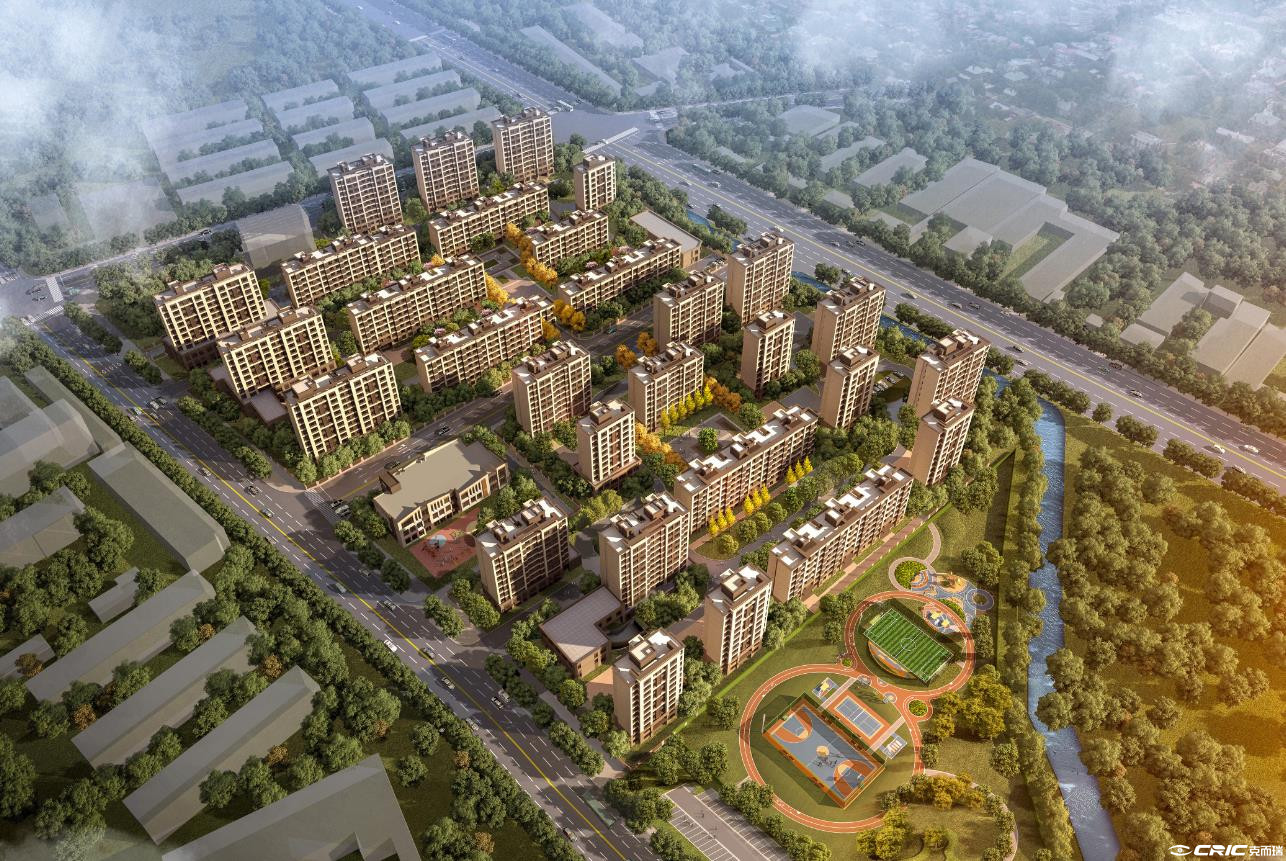 中建玖樾府玖信花园 效果图