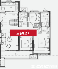 112户型图