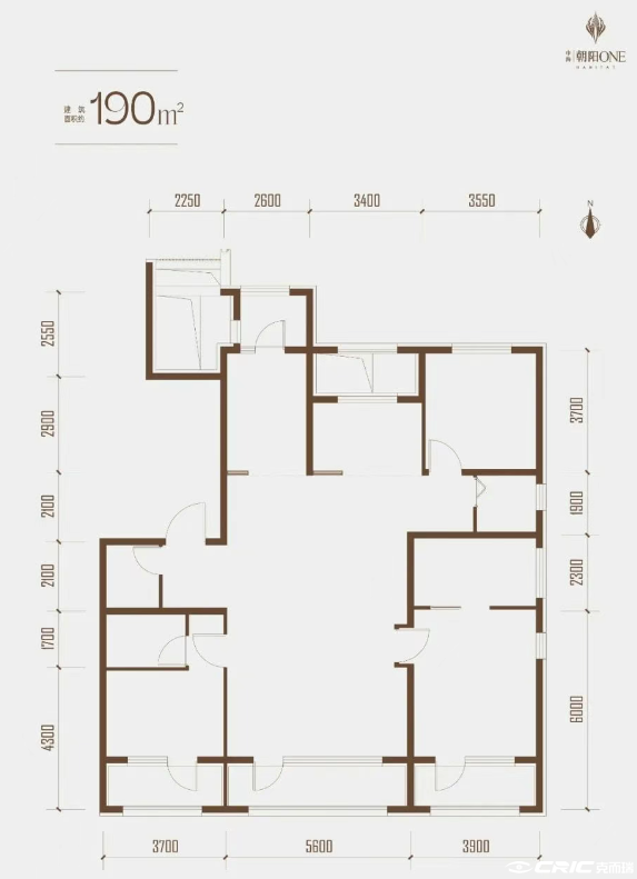 190户型户型图