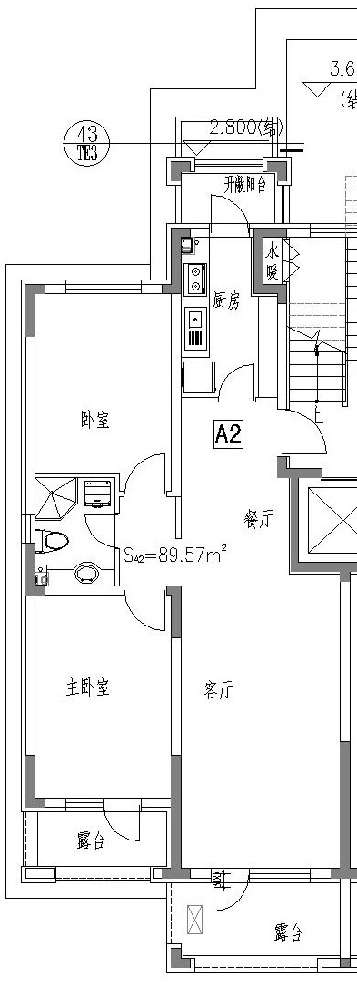 A-2户型图
