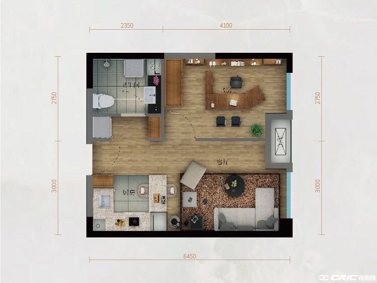 公寓户型户型图
