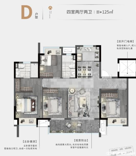 D户型图