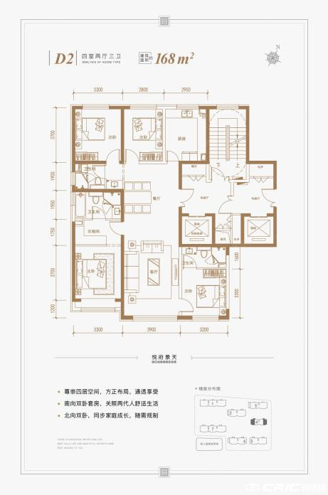 B户型户型图