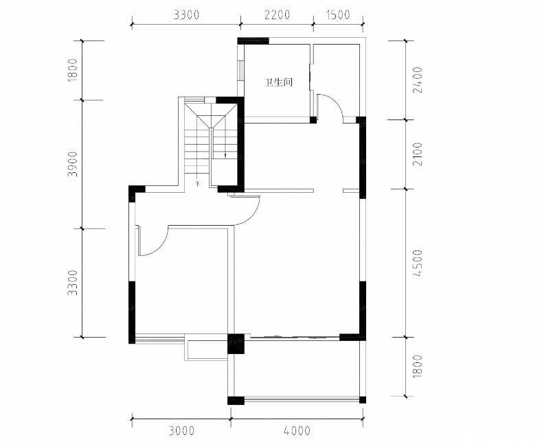A3-174㎡户型图