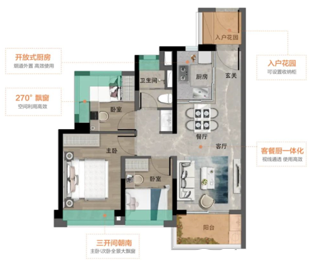 C1户型图