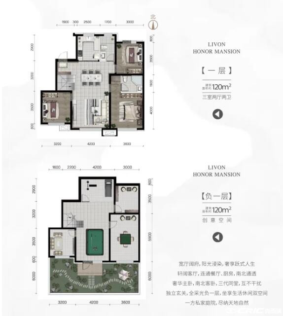 变异三房户型图