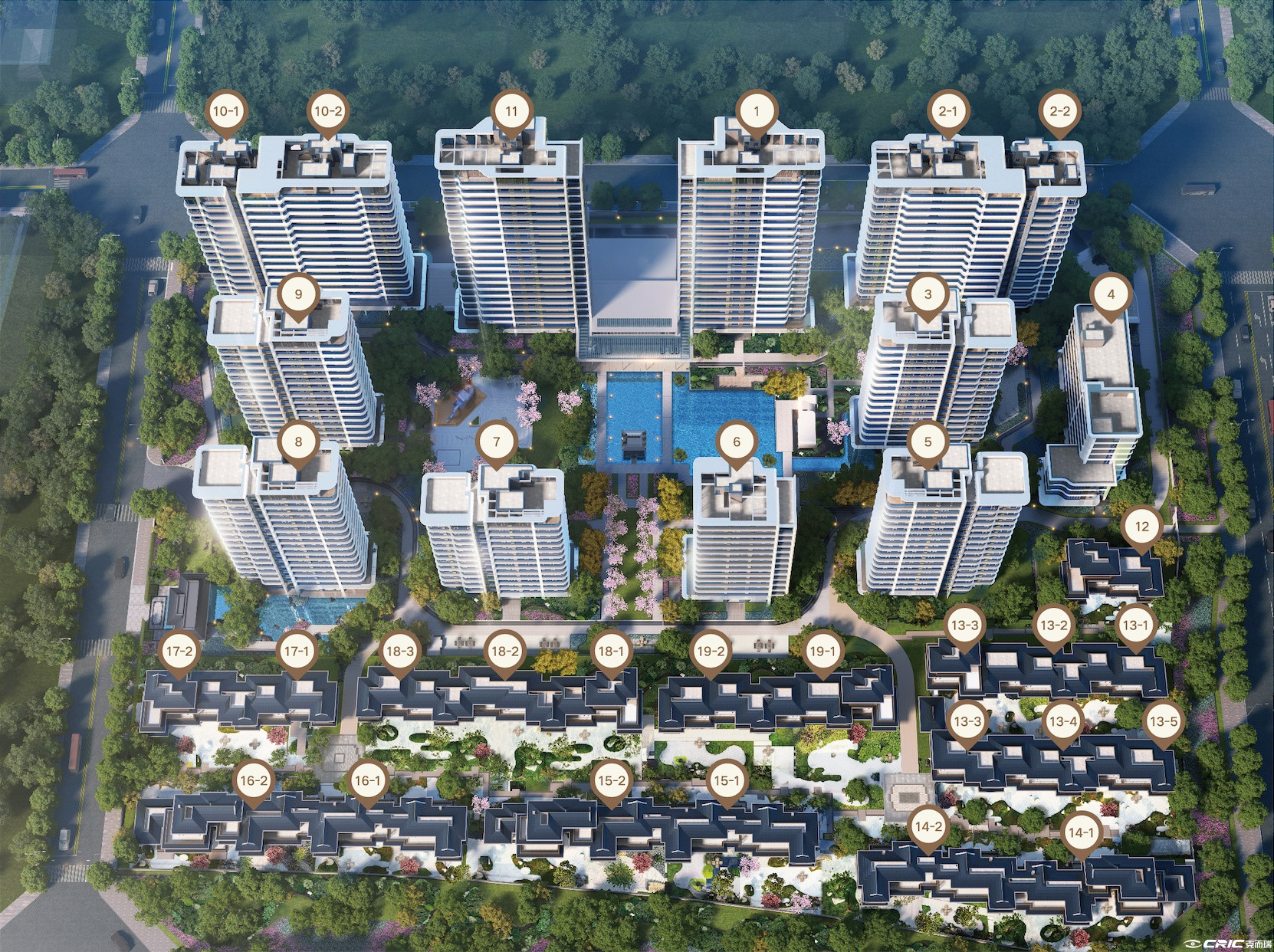 绿城凤栖鹭鸣 效果图