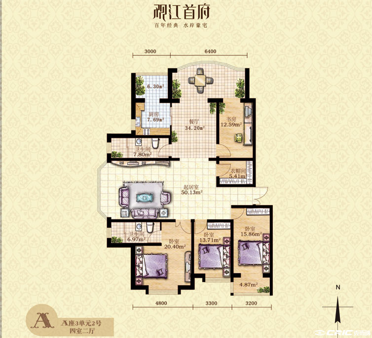 D1户型图