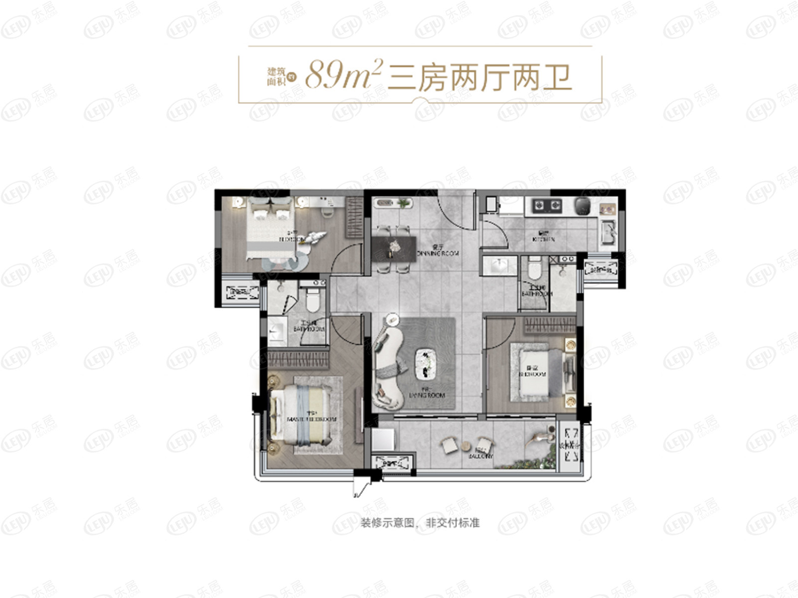 89户型图