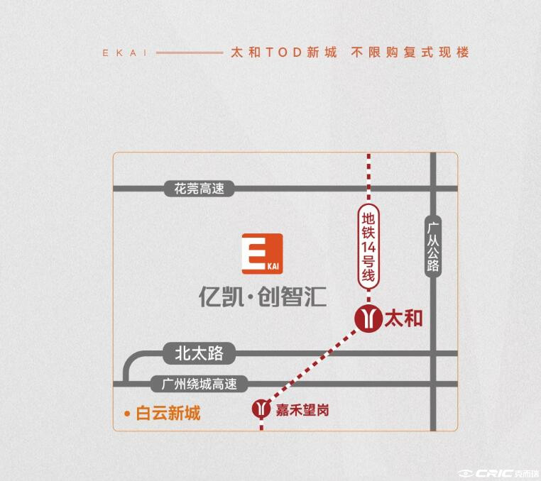 亿凯创智汇 区位交通图