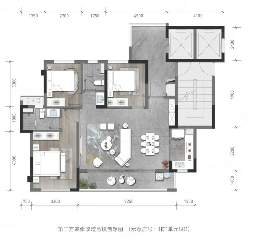 110户型户型图