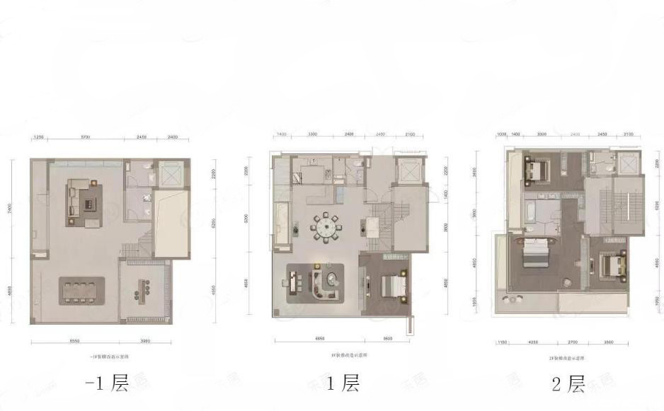 别墅4户型图