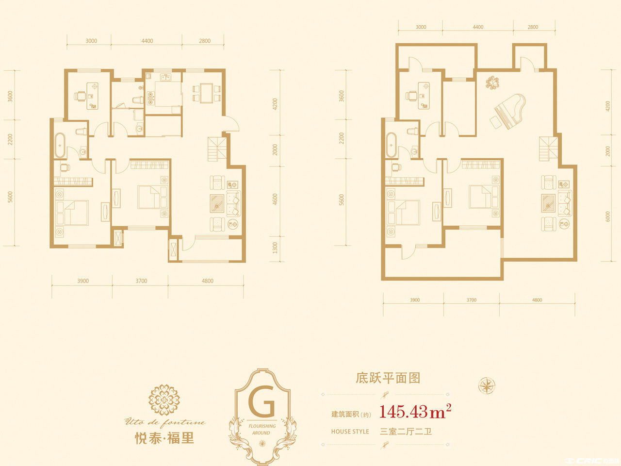 G户型图