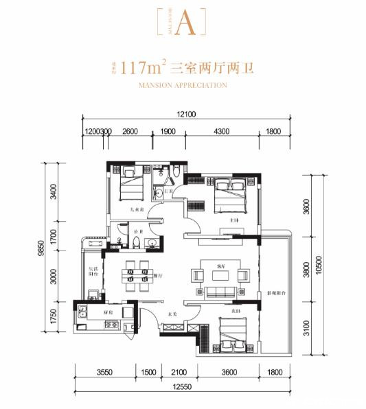 A户型-117户型图