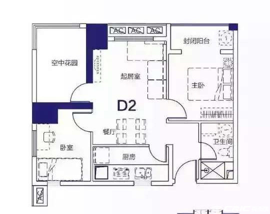 D2户型图