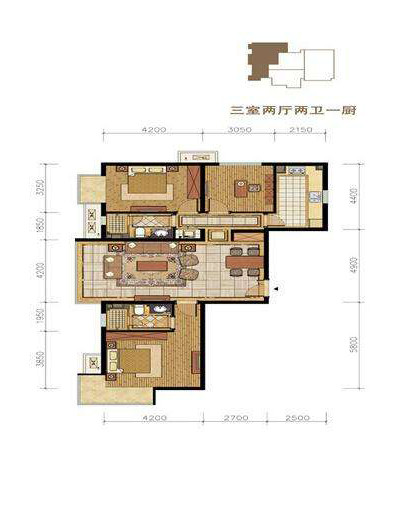 117平户型户型图