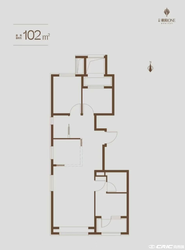 102户型户型图
