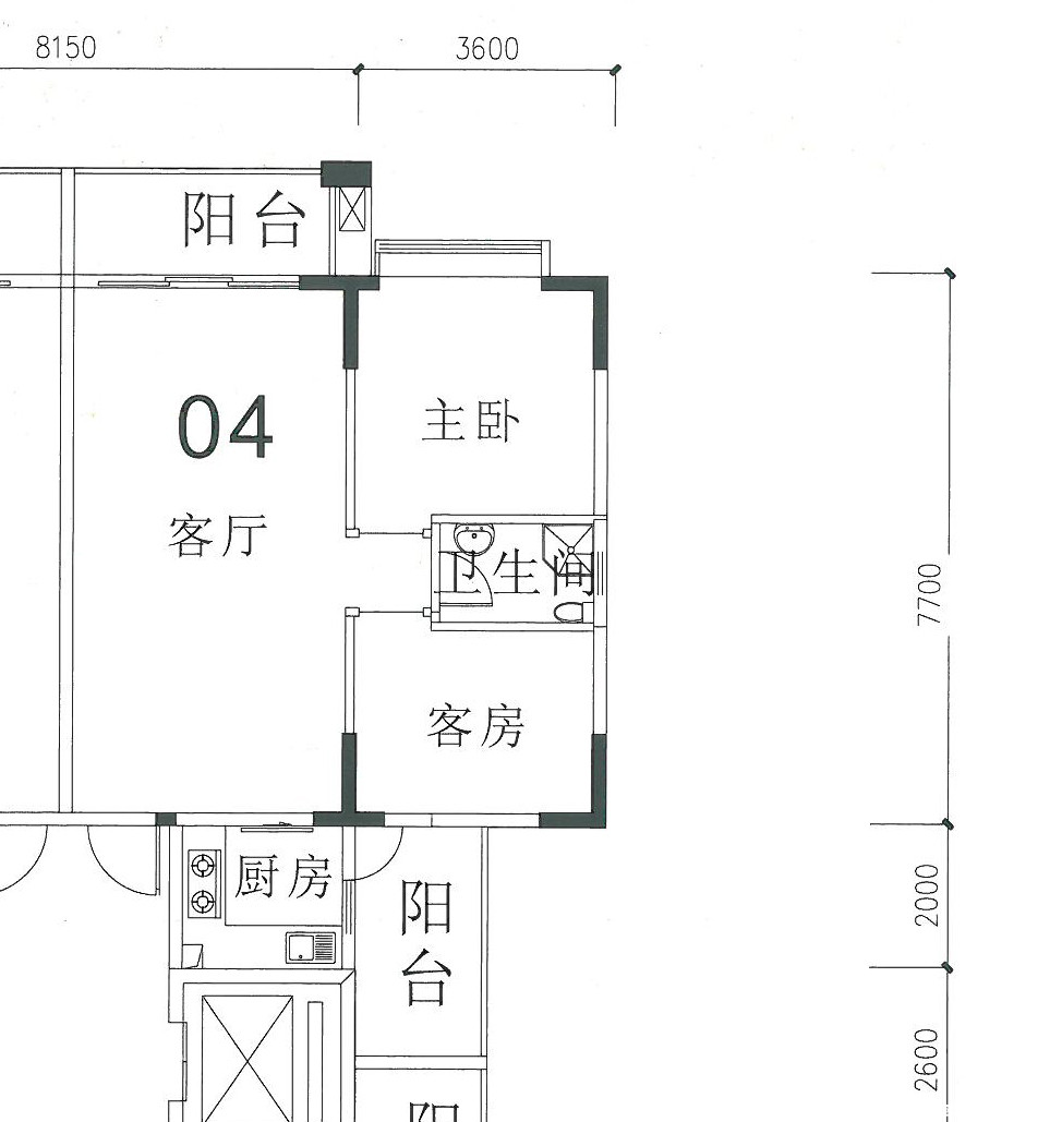 A1户型图