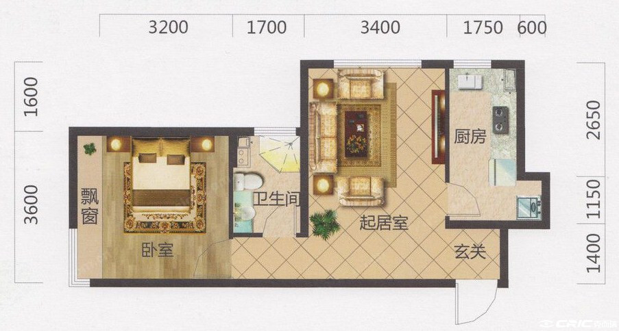 C1户型图