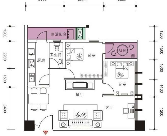 null户型图