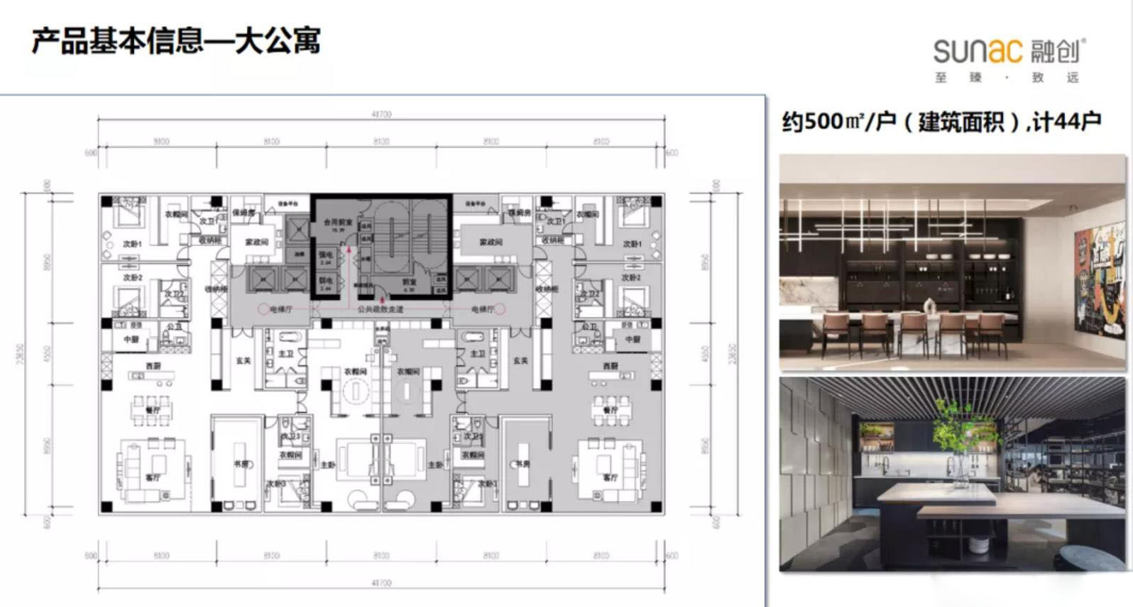 大公寓户型图