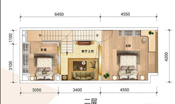 A1户型图