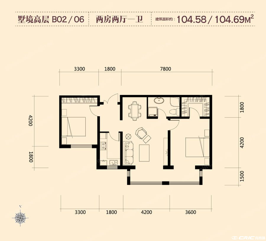 B3户型图