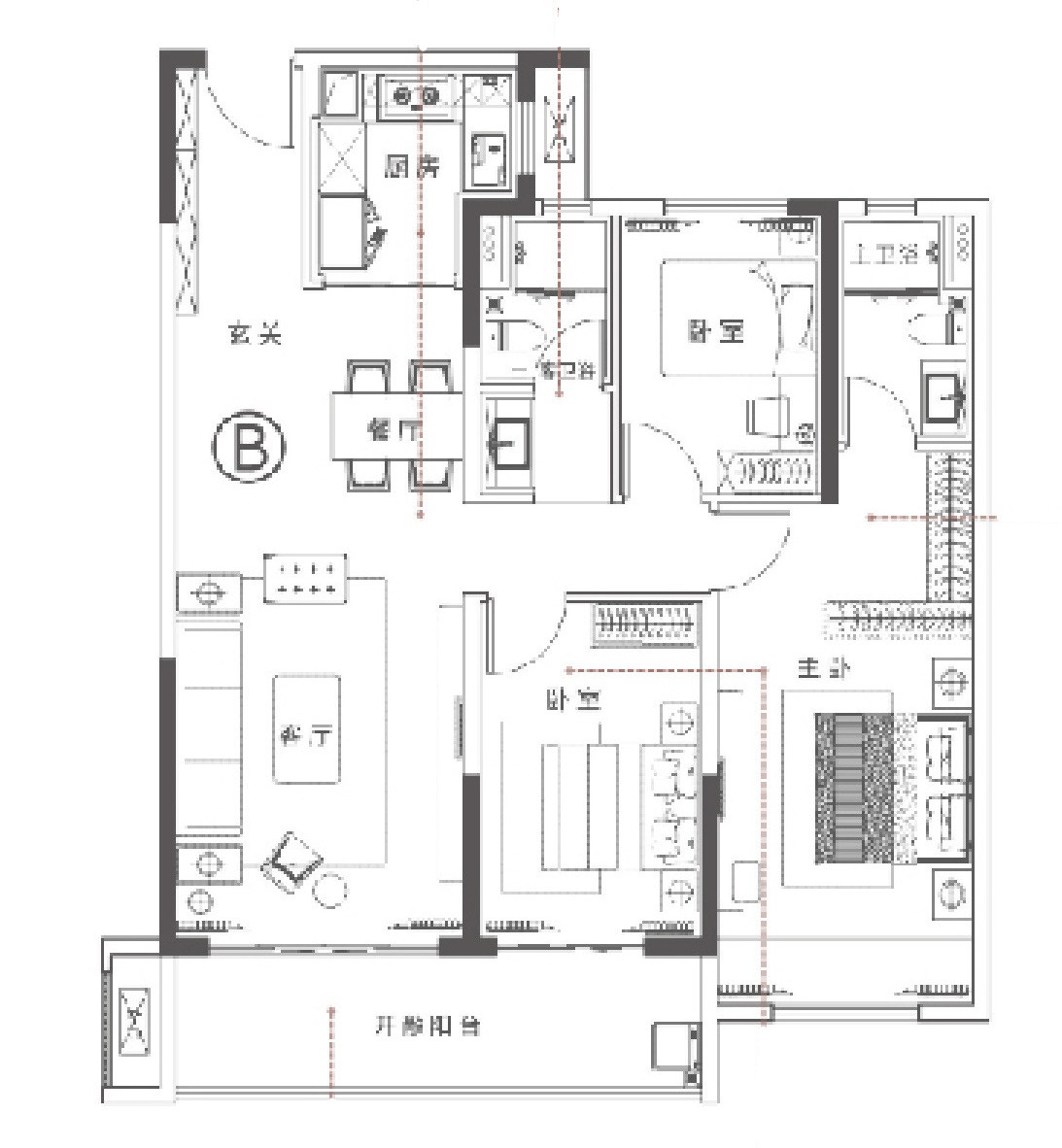 125-2户型图