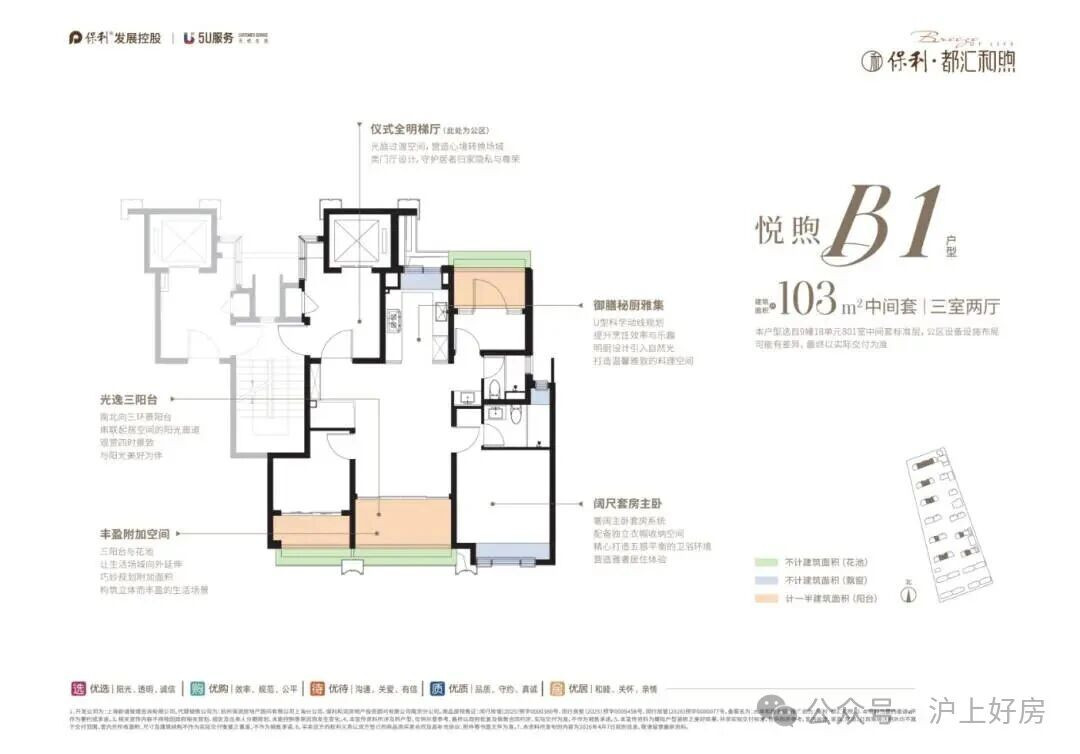 悦煦B1户型户型图