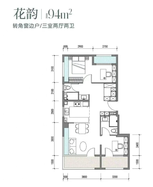 花韵户型图
