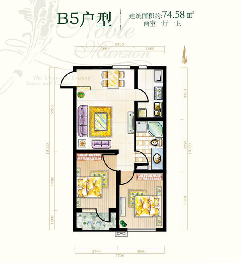B5户型图