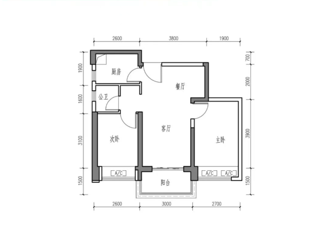 65.76户型图