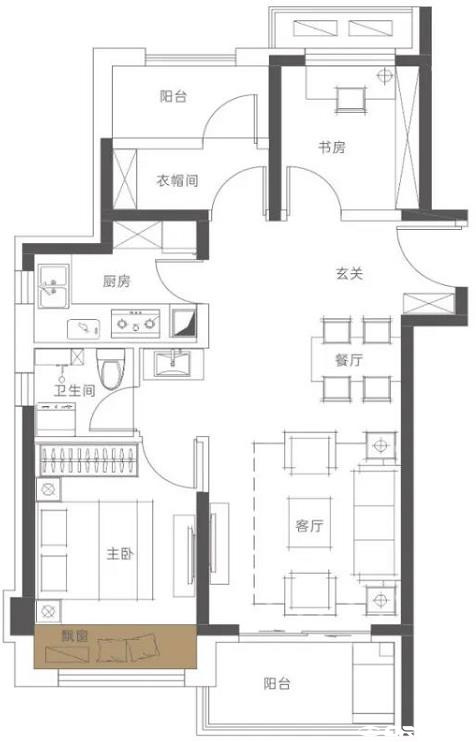 88户型图