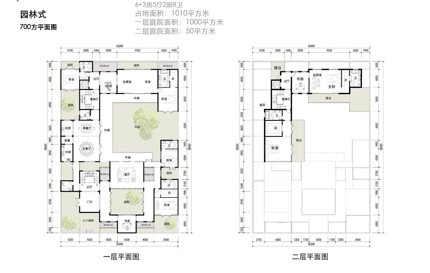 园林式户型图