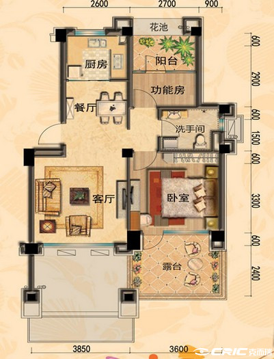 C1户型图