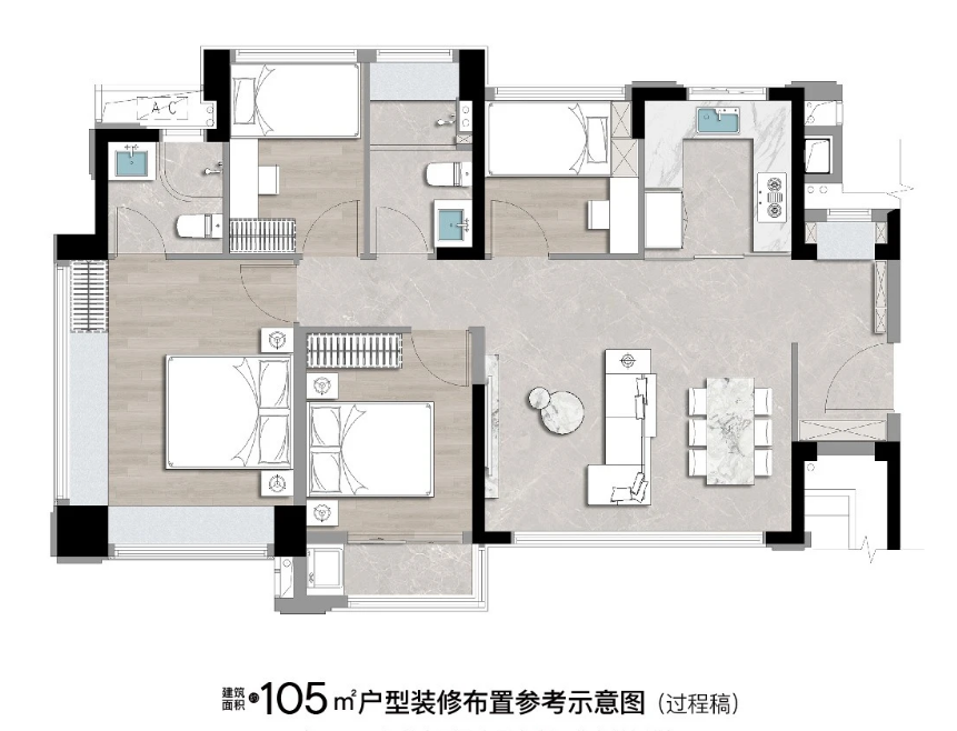 G户型图